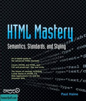 HTML Mastery: Semantics, Standards, And Styling.jpg