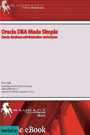 Oracle Dba Made Simple: Oracle Database Administration Techniques.jpg