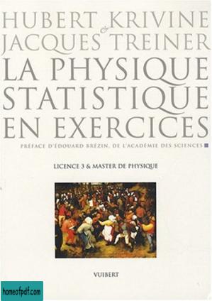 La physique statistique en exercices : Licence 3 et Master de physique.jpg