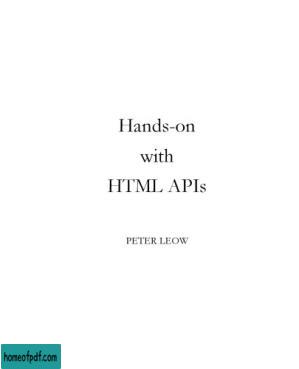 Hands-on with HTML APIs: Harness the Power of HTML APIs.jpg